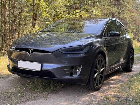 2017 Tesla Model X 100D I, серый, 2100000 рублей, вид 4