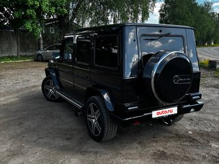 1999 Mercedes-Benz G-Класс 500 Euro 2 II (W463), чёрный, 2000000 рублей, вид 4
