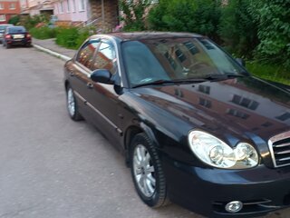 2005 Hyundai Sonata IV (EF) Рестайлинг, чёрный, 349000 рублей, вид 5