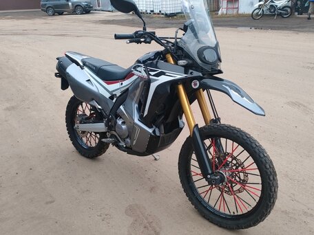2018 Honda CRF 250L Rally, серый, 459000 рублей, вид 5