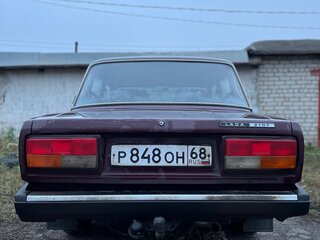 2008 Lada (ВАЗ) 2107, пурпурный, 165000 рублей, вид 5