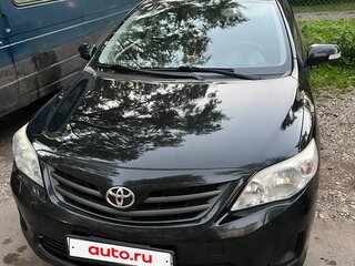 2010 Toyota Corolla X (E140, E150) Рестайлинг, чёрный, 800000 рублей, вид 4