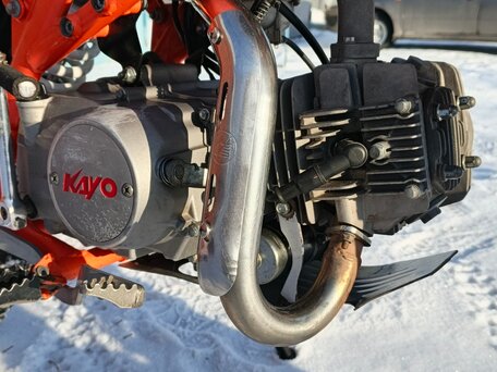 2024 Kayo Basic TT125, оранжевый, 65000 рублей, вид 2