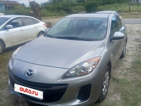 2013 Mazda 3 II (BL) Рестайлинг, серый, 1300000 рублей - вид 2