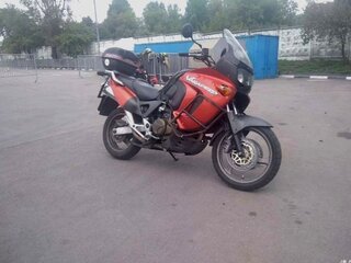 1999 Honda XL1000V Varadero, красный, 399000 рублей, вид 1