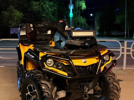 2011 BRP Can-Am Outlander 1000R, жёлтый, 1480000 рублей, вид 2