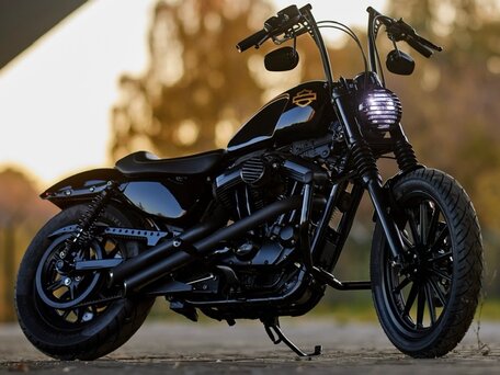 2007 Harley-Davidson Sportster 883, чёрный, 1800000 рублей, вид 1