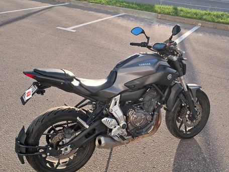 2014 Yamaha MT-07 (FZ-07), чёрный, 500000 рублей, вид 4