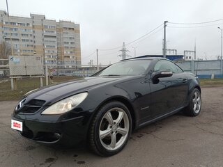 2006 Mercedes-Benz SLK-Класс 200 II (R171), чёрный, 1500000 рублей, вид 2