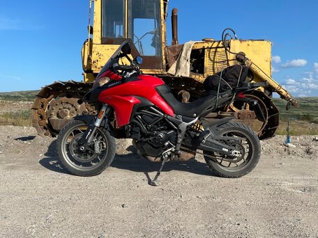 2017 Ducati Multistrada 950, красный, 1050000 рублей, вид 5