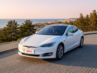 2016 Tesla Model S 75 I Рестайлинг, белый, 3100000 рублей, вид 2