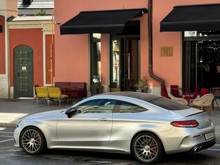 2019 Mercedes-Benz C-Класс AMG 63 AMG S IV (W205) Рестайлинг, серебристый, 8150000 рублей, вид 3