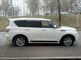 2014 Nissan Patrol VI (Y62) Рестайлинг, белый, 2550000 рублей, вид 4