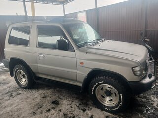 1998 Mitsubishi Pajero II Рестайлинг, серый, 1150000 рублей, вид 1