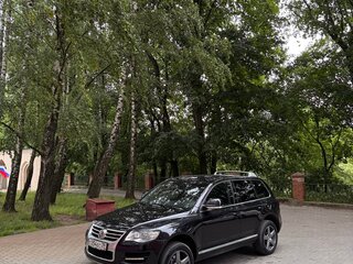 2007 Volkswagen Touareg I Рестайлинг, чёрный, 1750000 рублей, вид 5