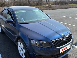 2014 Skoda Octavia III (A7), синий, 1400000 рублей, вид 2