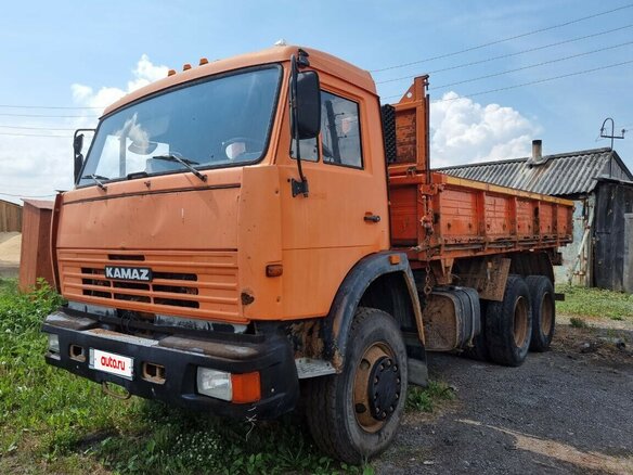 2012 КамАЗ 45143, оранжевый, 1750000 рублей