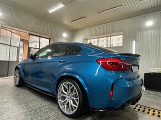 2016 BMW X6 M II (F86), голубой, 2800000 рублей, вид 3