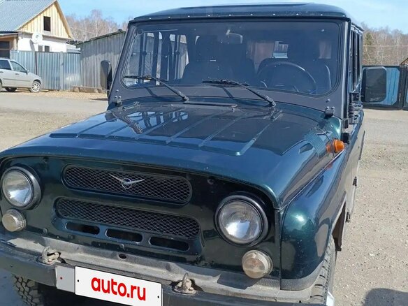 2012 УАЗ Хантер 315196, зелёный, 750000 рублей