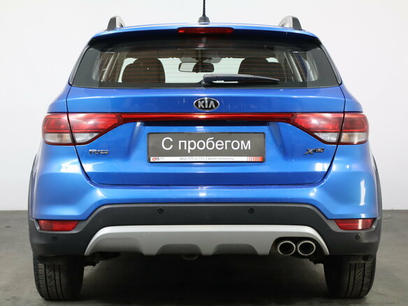 2018 Kia Rio X-Line IV, синий, 1319000 рублей - вид 4
