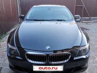 2009 BMW 6 серии 650i II (E63/E64) Рестайлинг, чёрный, 1650000 рублей, вид 2