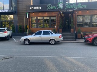2007 Lada (ВАЗ) Priora I, серебристый, 160000 рублей, вид 4