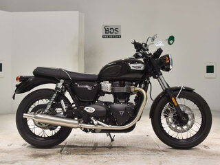 2022 Triumph Bonneville T100, чёрный, 1000000 рублей, вид 2