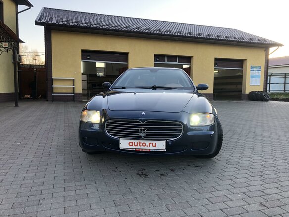2004 Maserati Quattroporte AMT V, синий - вид 10