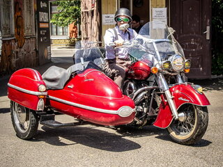 2003 Kawasaki VN1500 Vulcan, красный, 787000 рублей, вид 1
