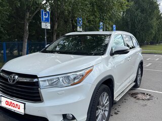 2014 Toyota Highlander III (XU50), белый, 2700000 рублей, вид 1