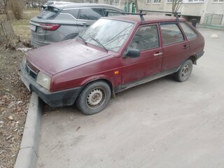 1999 Lada (ВАЗ) 2109, красный, 120000 рублей, вид 2