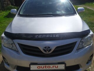 2013 Toyota Corolla X (E140, E150) Рестайлинг, серебристый, 1130000 рублей, вид 4