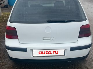 2002 Volkswagen Golf IV, белый, 400000 рублей, вид 3
