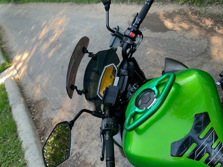 2012 Kawasaki Z 1000, зелёный, 700000 рублей, вид 2