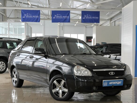2010 Lada (ВАЗ) Priora I, чёрный