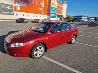 2004 Audi A4 III (B7), красный, 850000 рублей, вид 3