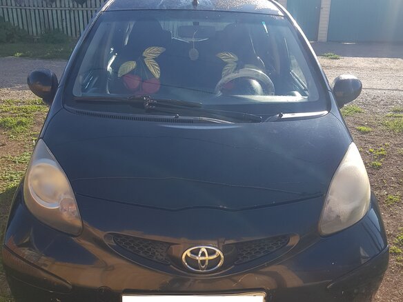 2008 Toyota Aygo I, чёрный, 450000 рублей - вид 10