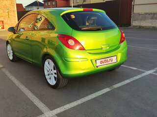2012 Opel Corsa D Рестайлинг II, зелёный, 880000 рублей, вид 4