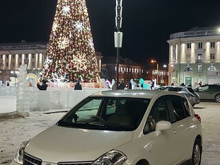 2010 Nissan Tiida I, белый, 740000 рублей, вид 1