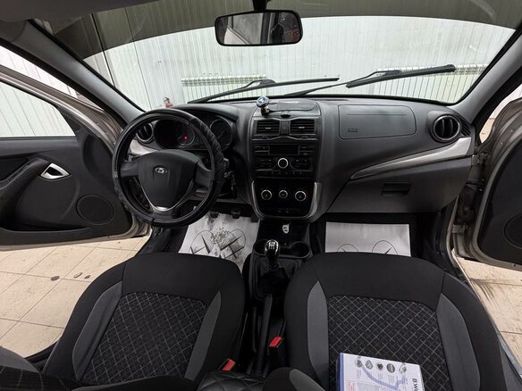 2022 Lada (ВАЗ) Granta I Рестайлинг, серый, 860000 рублей - вид 10