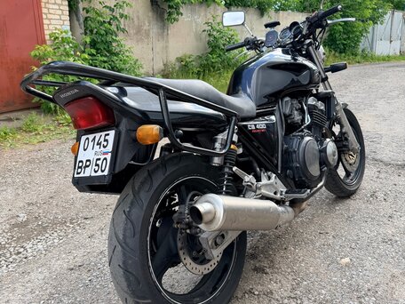 1995 Honda CB 400 Super Four, чёрный, 260000 рублей, вид 3