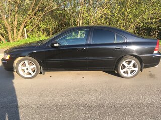 2008 Volvo S60 I Рестайлинг, чёрный, 1000000 рублей, вид 4