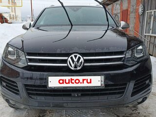 2010 Volkswagen Touareg II, чёрный, 2300000 рублей, вид 1