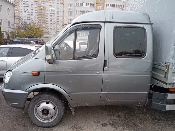 2004 ГАЗ ГАЗель (3302), серебристый, 1100000 рублей - вид 12