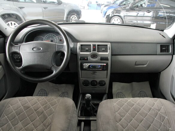 2010 Lada (ВАЗ) Priora I, чёрный - вид 8