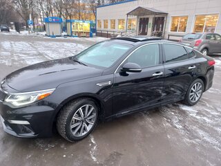 2018 Kia Optima IV Рестайлинг, чёрный, 2050000 рублей, вид 4