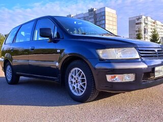 2002 Mitsubishi Space Wagon III, синий, 530000 рублей, вид 1