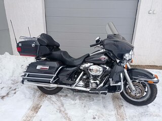 2007 Harley-Davidson Electra Glide, чёрный, 750000 рублей, вид 1