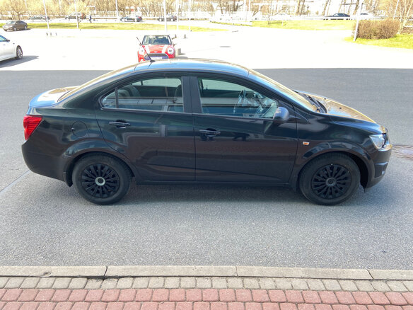 2012 Chevrolet Aveo II, чёрный - вид 5