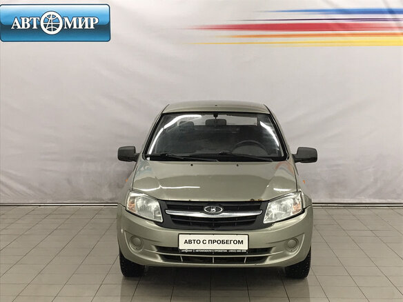 2012 Lada (ВАЗ) Granta I, бежевый - вид 1
